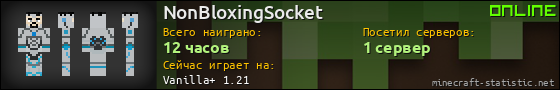 Юзербар 560x90 для NonBloxingSocket