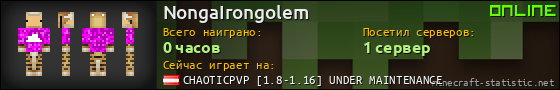 Юзербар 560x90 для NongaIrongolem