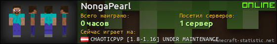 Юзербар 560x90 для NongaPearl