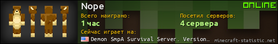 Юзербар 560x90 для Nope