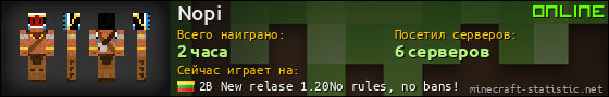 Юзербар 560x90 для Nopi