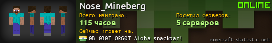 Юзербар 560x90 для Nose_Mineberg