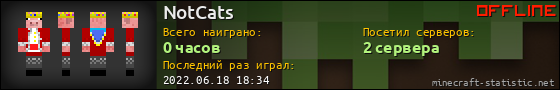 Юзербар 560x90 для NotCats