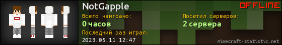 Юзербар 560x90 для NotGapple