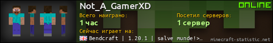 Юзербар 560x90 для Not_A_GamerXD