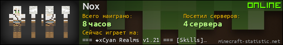 Юзербар 560x90 для Nox