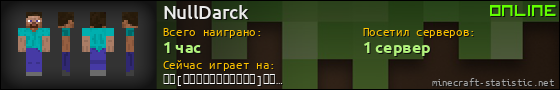 Юзербар 560x90 для NullDarck