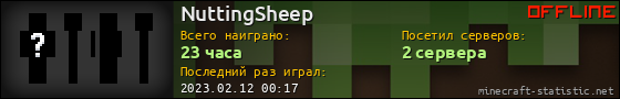 Юзербар 560x90 для NuttingSheep