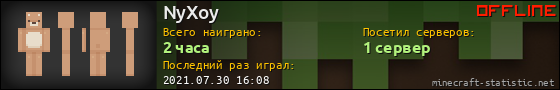 Юзербар 560x90 для NyXoy