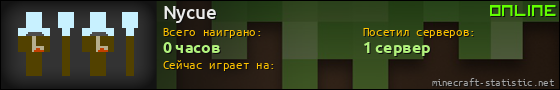 Юзербар 560x90 для Nycue