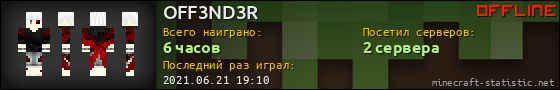 Юзербар 560x90 для OFF3ND3R