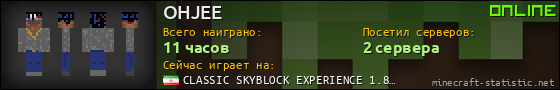 Юзербар 560x90 для OHJEE