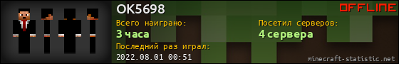 Юзербар 560x90 для OK5698