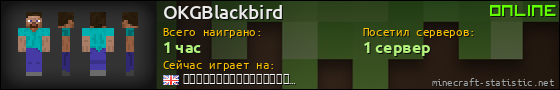 Юзербар 560x90 для OKGBlackbird