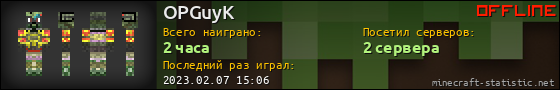 Юзербар 560x90 для OPGuyK