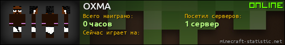 Юзербар 560x90 для OXMA