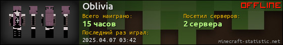 Юзербар 560x90 для Oblivia