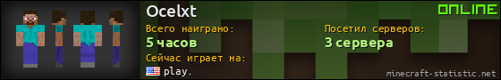 Юзербар 560x90 для Ocelxt