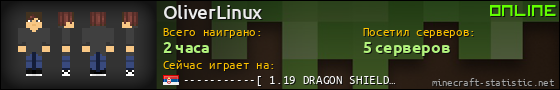 Юзербар 560x90 для OliverLinux