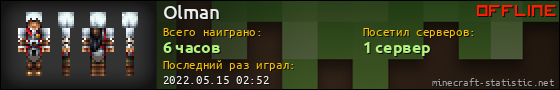 Юзербар 560x90 для Olman