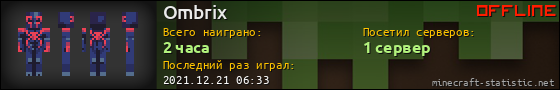 Юзербар 560x90 для Ombrix