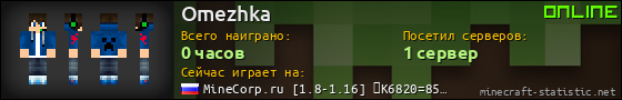 Юзербар 560x90 для Omezhka