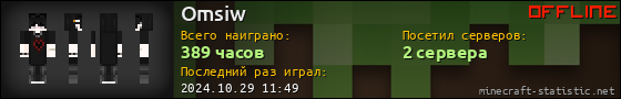 Юзербар 560x90 для Omsiw