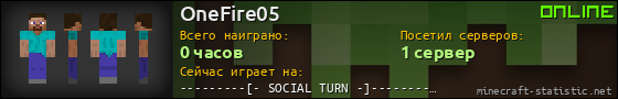 Юзербар 560x90 для OneFire05