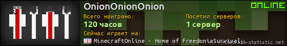 Юзербар 560x90 для OnionOnionOnion