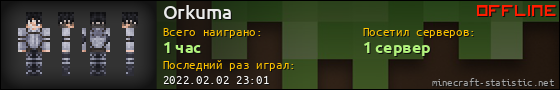 Юзербар 560x90 для Orkuma