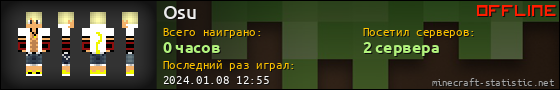Юзербар 560x90 для Osu