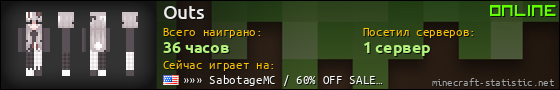 Юзербар 560x90 для Outs
