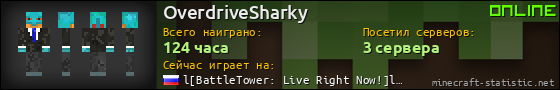 Юзербар 560x90 для OverdriveSharky