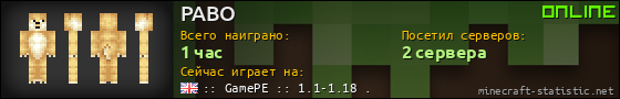 Юзербар 560x90 для PABO