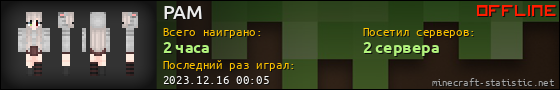 Юзербар 560x90 для PAM