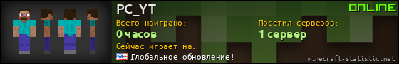 Юзербар 560x90 для PC_YT