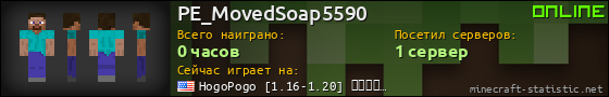 Юзербар 560x90 для PE_MovedSoap5590
