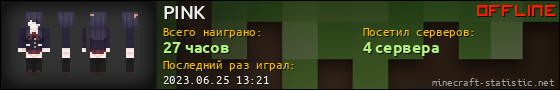 Юзербар 560x90 для PINK