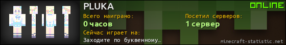 Юзербар 560x90 для PLUKA