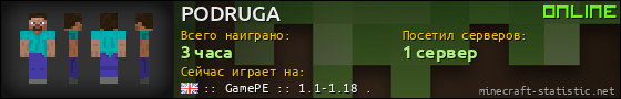 Юзербар 560x90 для PODRUGA