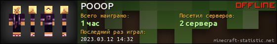 Юзербар 560x90 для POOOP