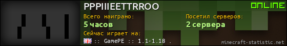 Юзербар 560x90 для PPPIIIEETTRROO