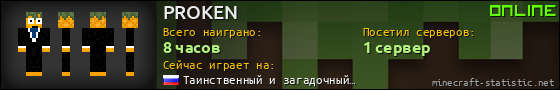 Юзербар 560x90 для PROKEN