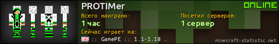 Юзербар 560x90 для PROTIMer