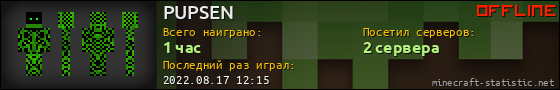 Юзербар 560x90 для PUPSEN