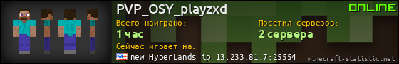 Юзербар 560x90 для PVP_OSY_playzxd