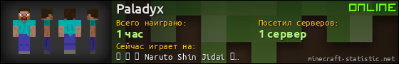 Юзербар 560x90 для Paladyx