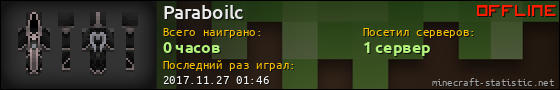 Юзербар 560x90 для Paraboilc