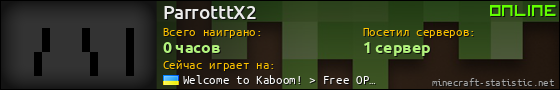 Юзербар 560x90 для ParrotttX2