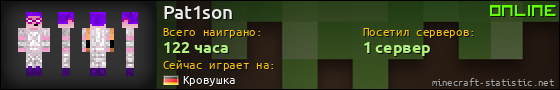 Юзербар 560x90 для Pat1son